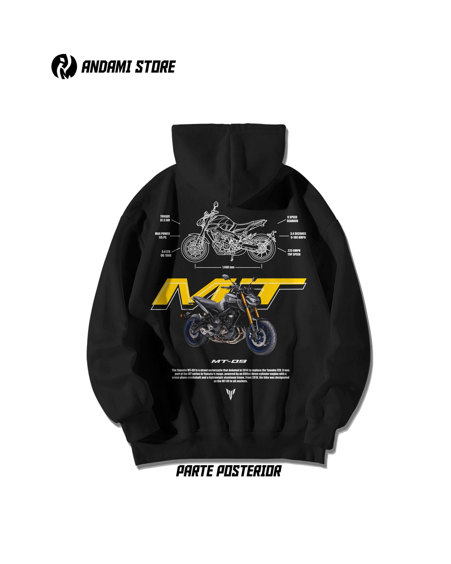 Hoodie yamaha MT09