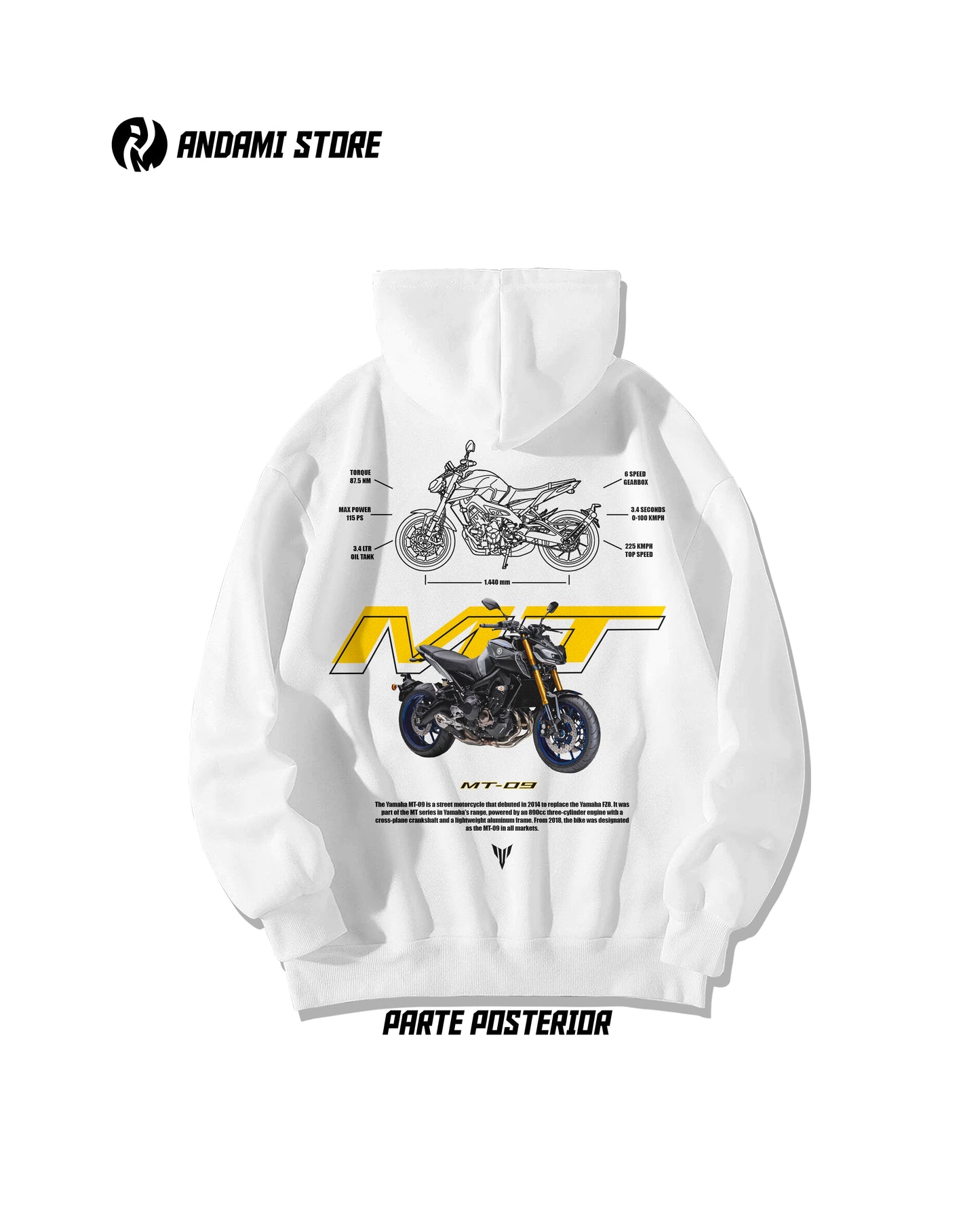 Hoodie yamaha MT09