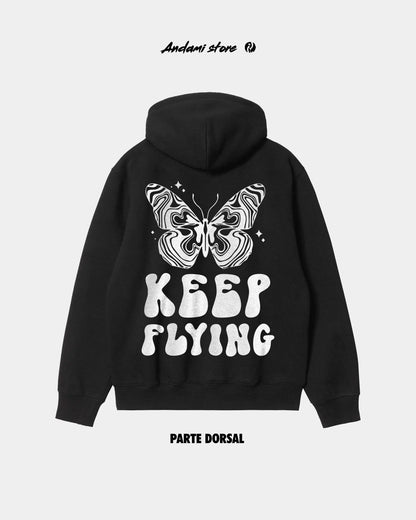 Hoodie keep flying