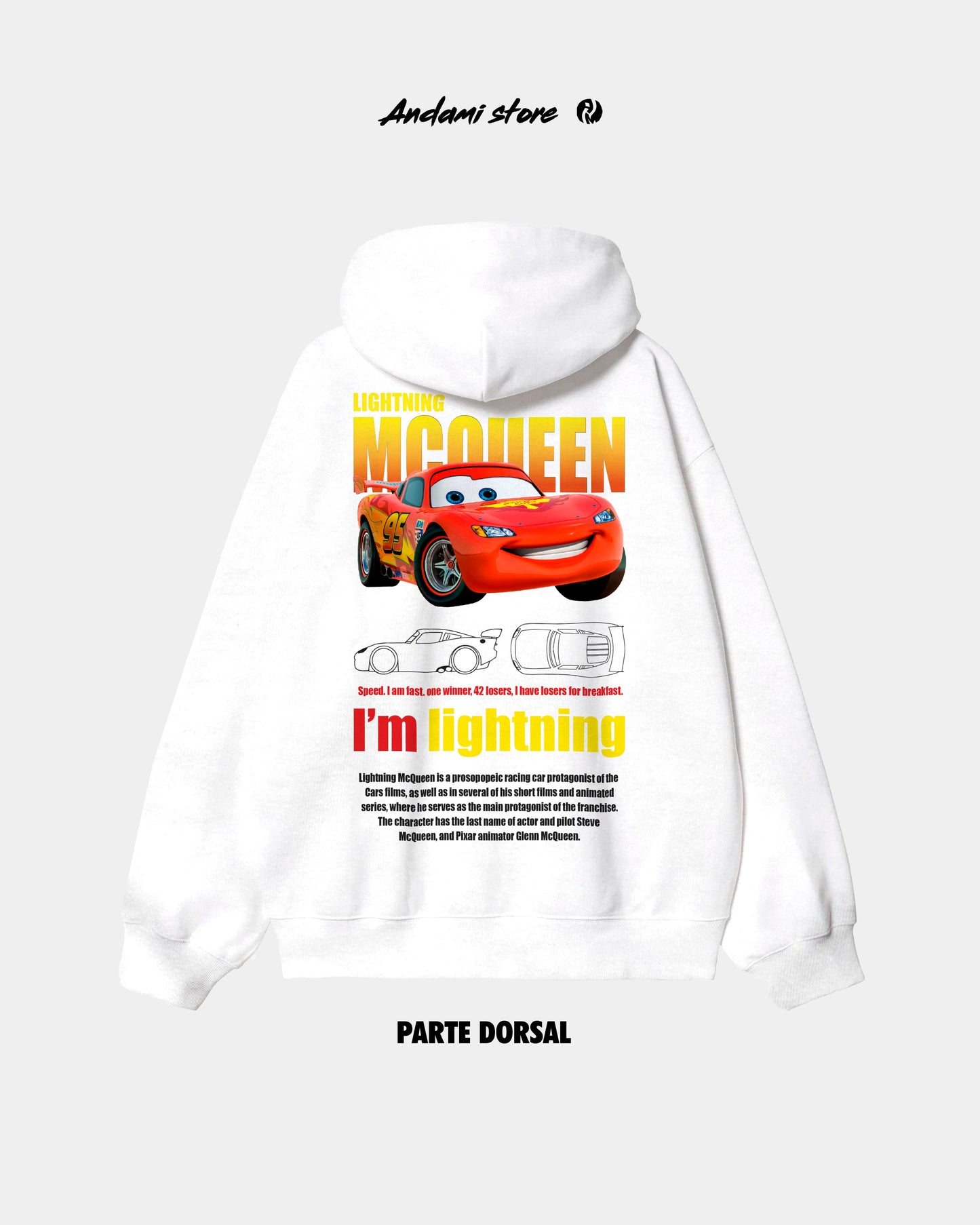 Lightning McQueen Hoodie