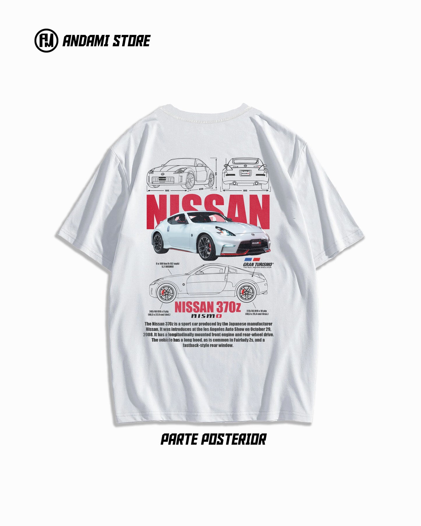 Camiseta Nissan 370z