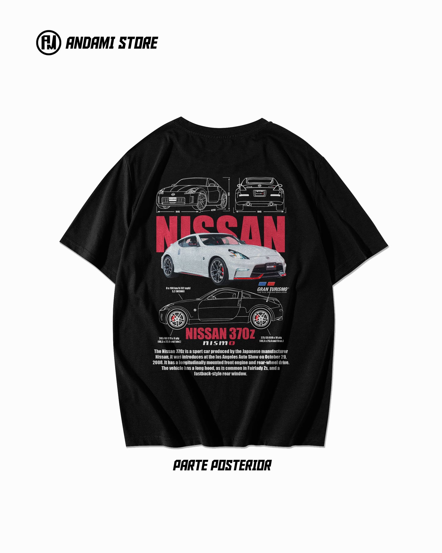 Camiseta Nissan 370z