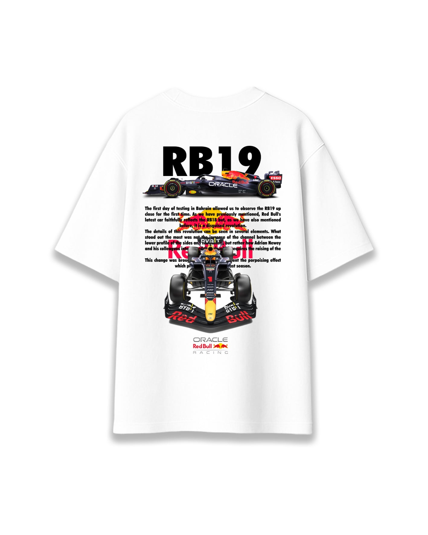 Rb19 oracle - Camiseta