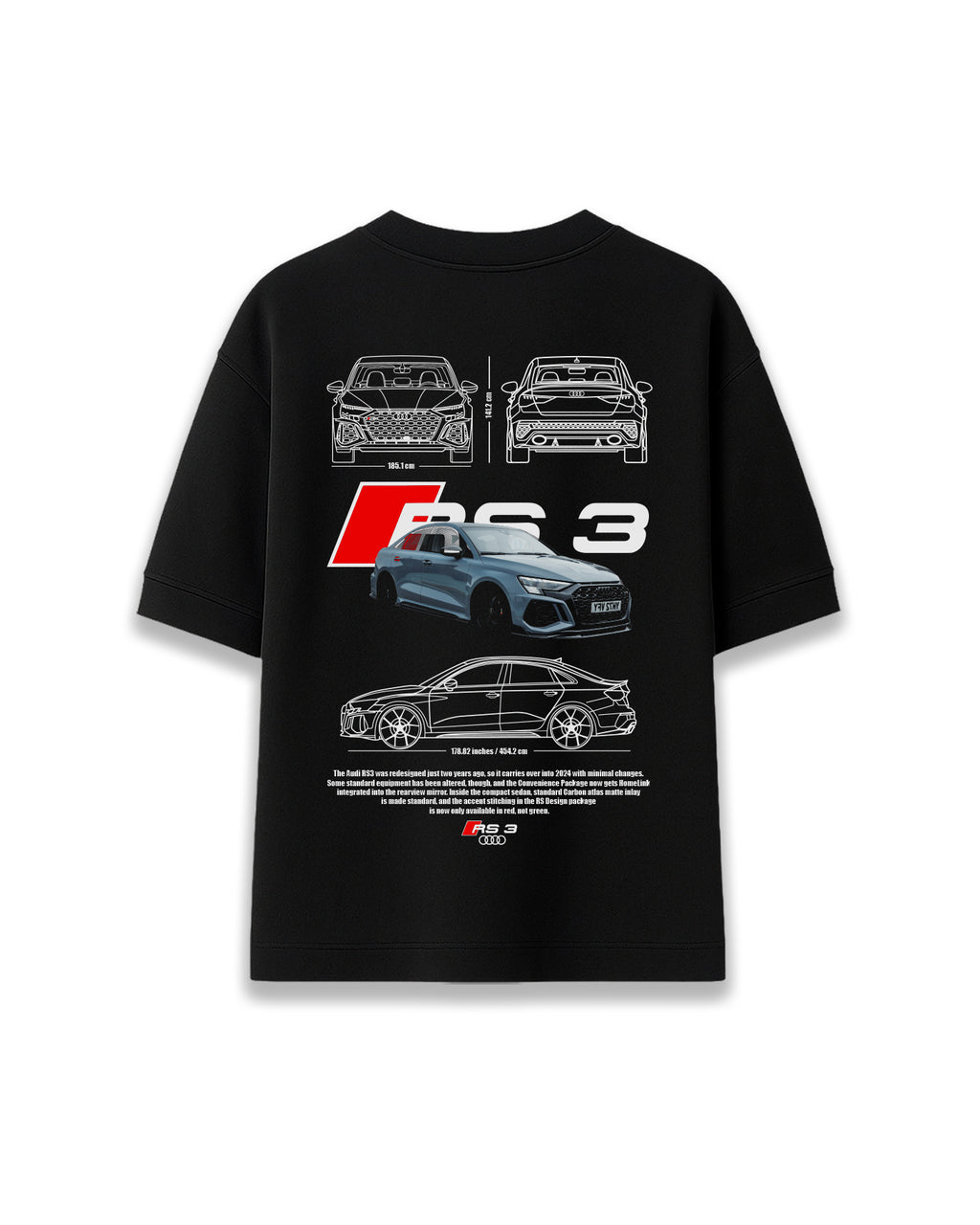 RS3 AUDI - CAMISETA