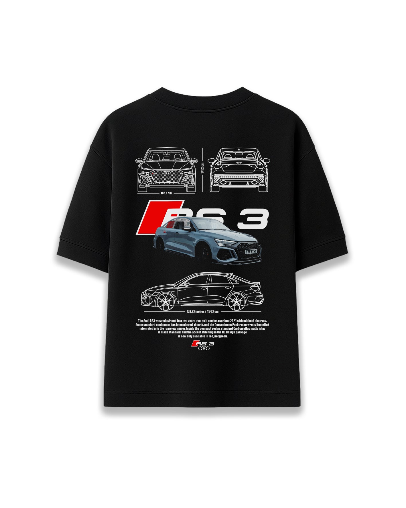 RS3 AUDI - CAMISETA