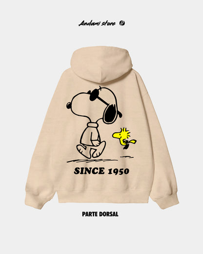 Hoodie blanco snoopy