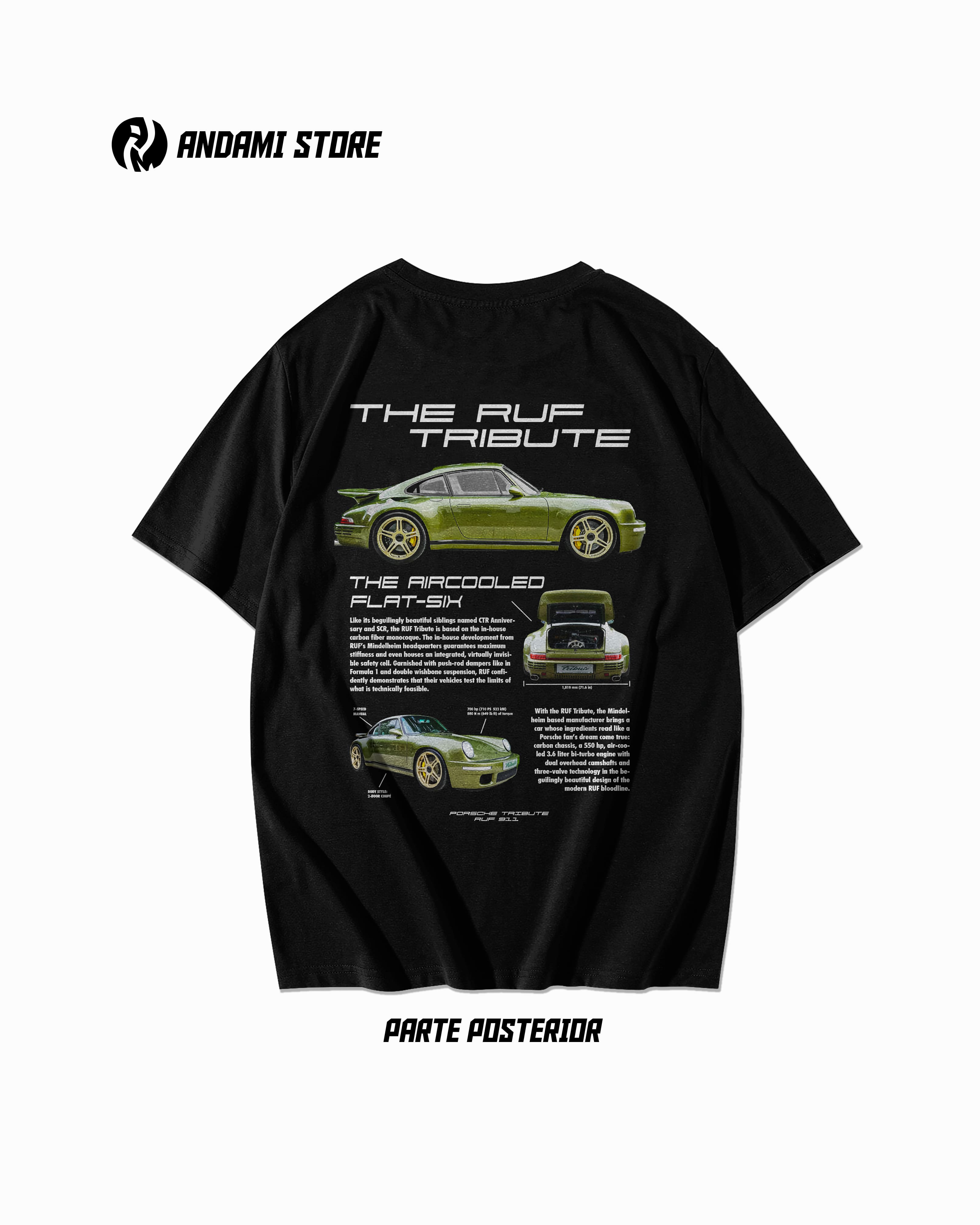 Porsche Ruf Tribute - Camiseta