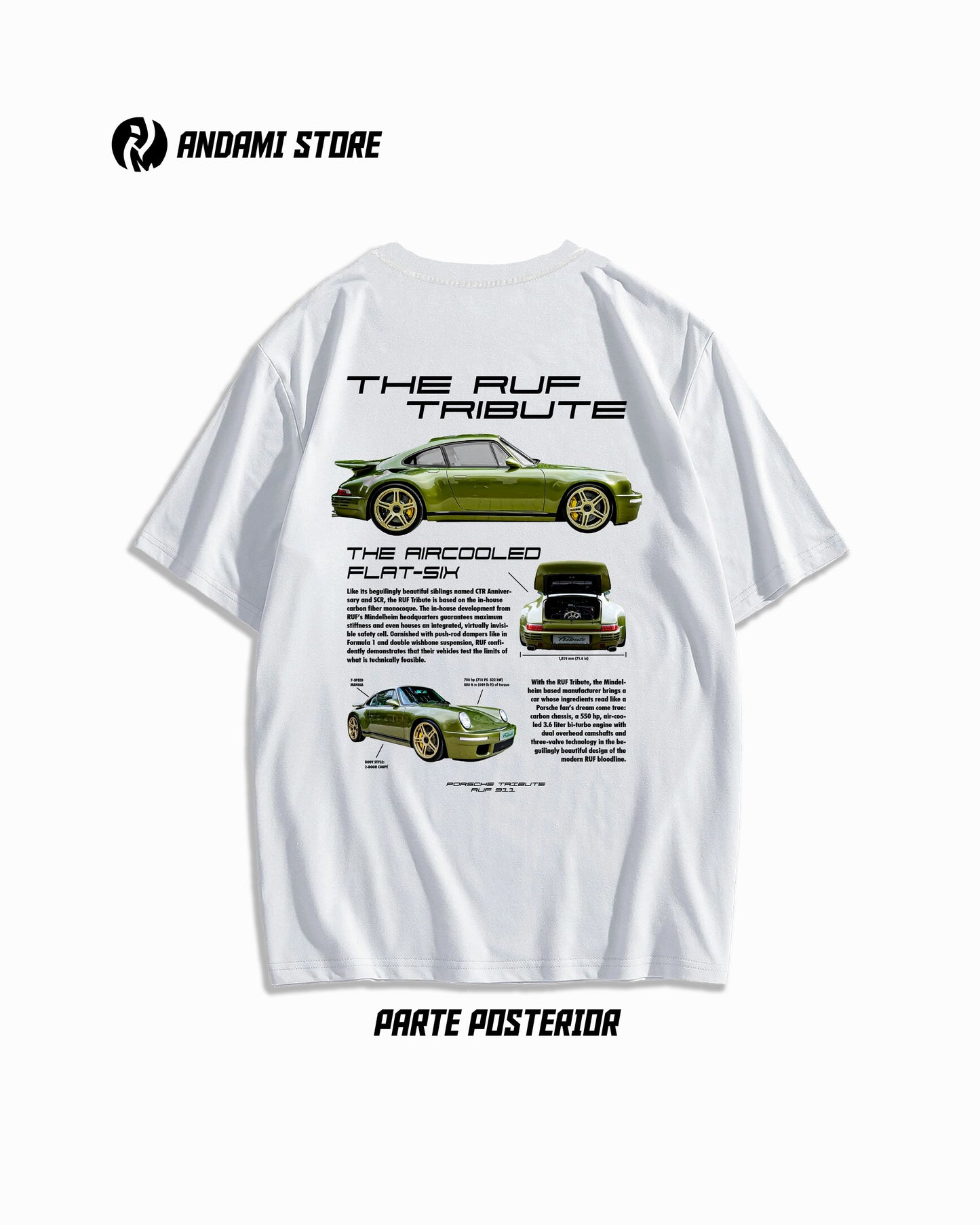 Camiseta Porsche Ruf Tribute