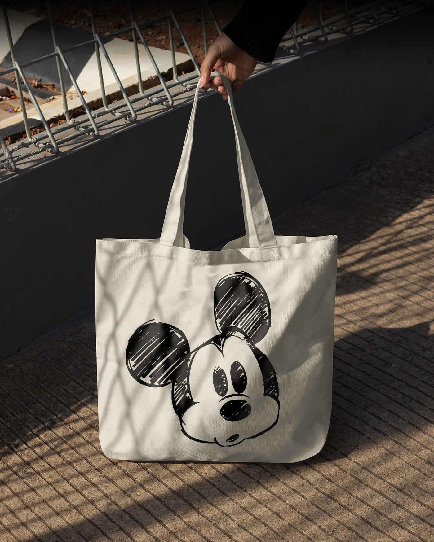 Tote bag Mickey