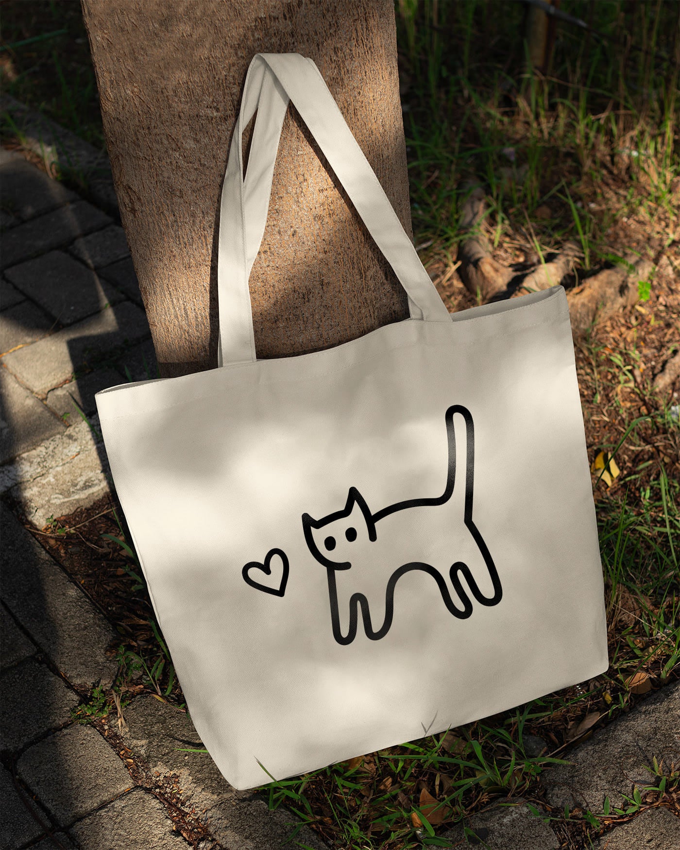 Tote bag Cat