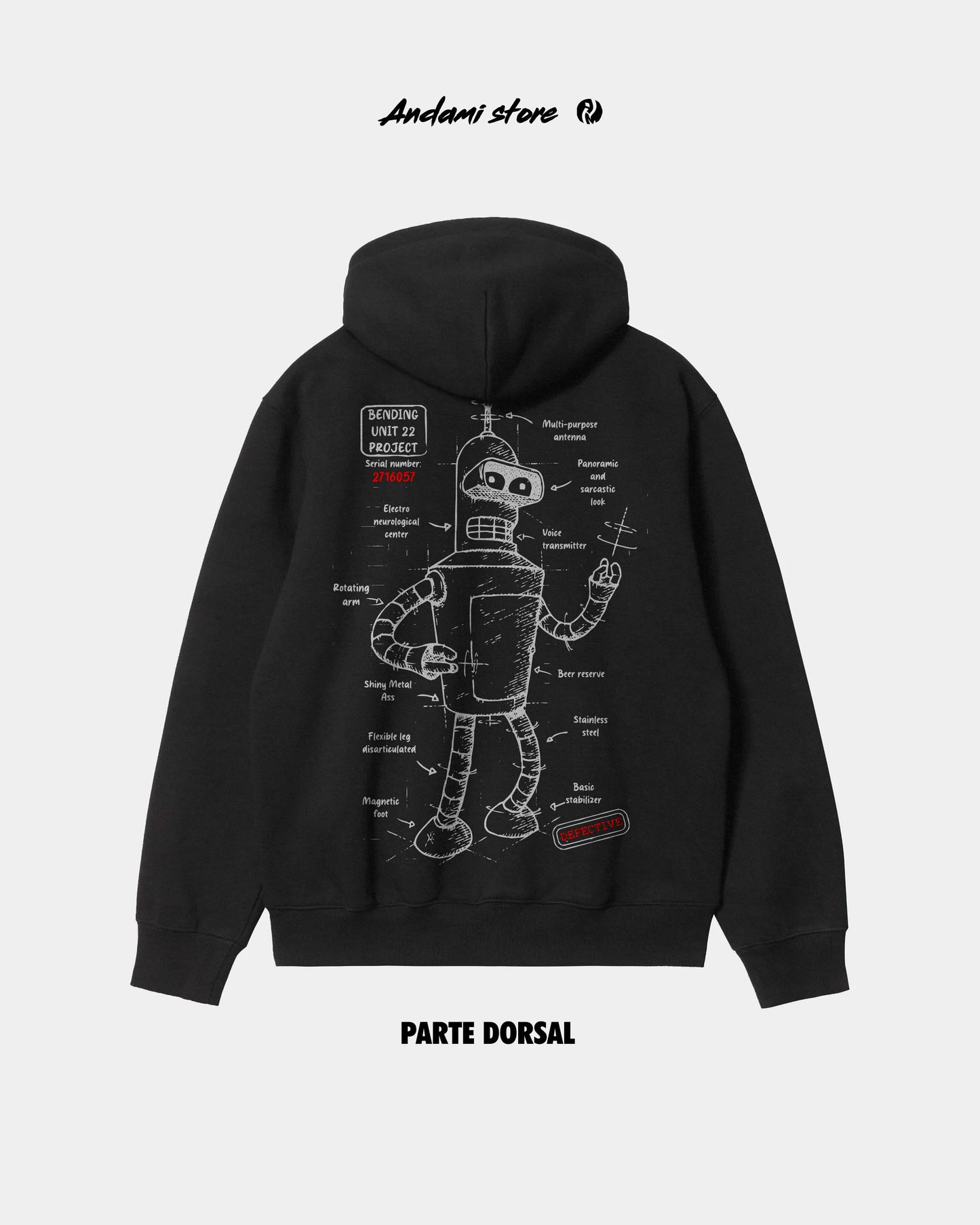 Bender design hoodie