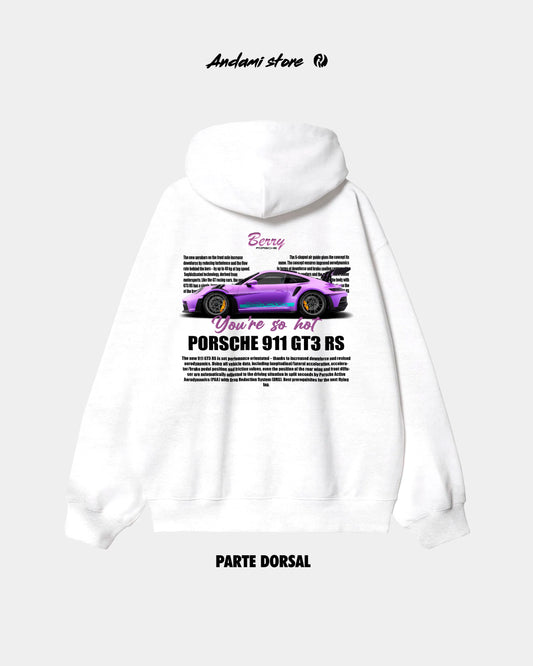 Hoodie Berry Porsche