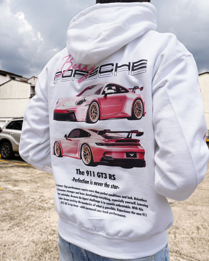 Hoodie Porsche GT3 pink