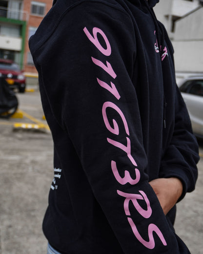 Hoodie Porsche GT3 pink