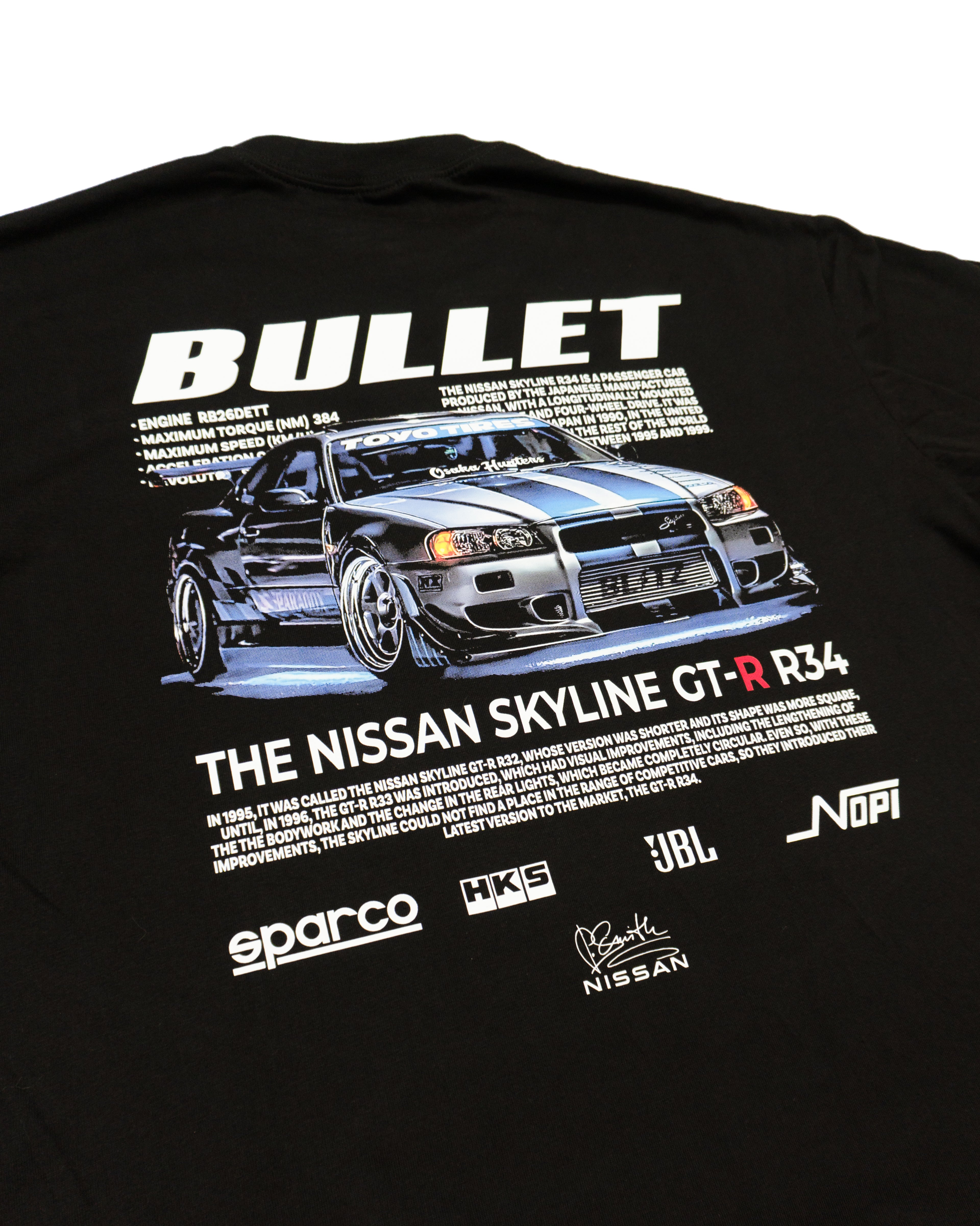 BULLET SKYLINE - Camiseta