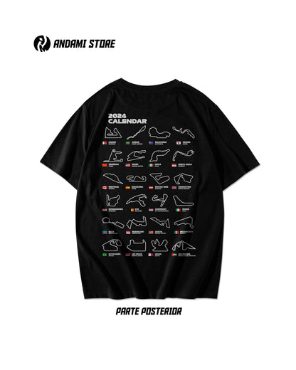 Camiseta Calendario F1 2024