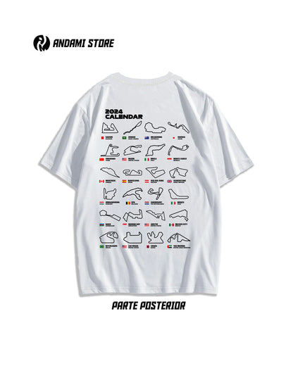 Camiseta Calendario F1 2024