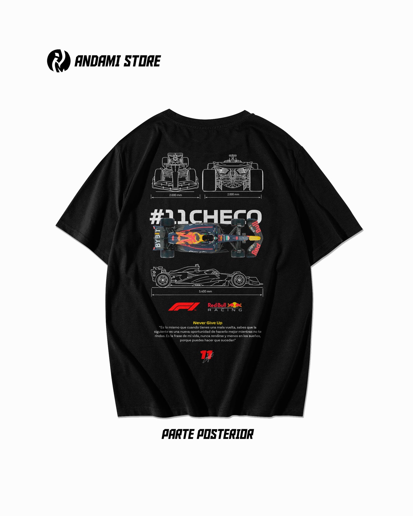 F1 T-shirt Checo Perez edition