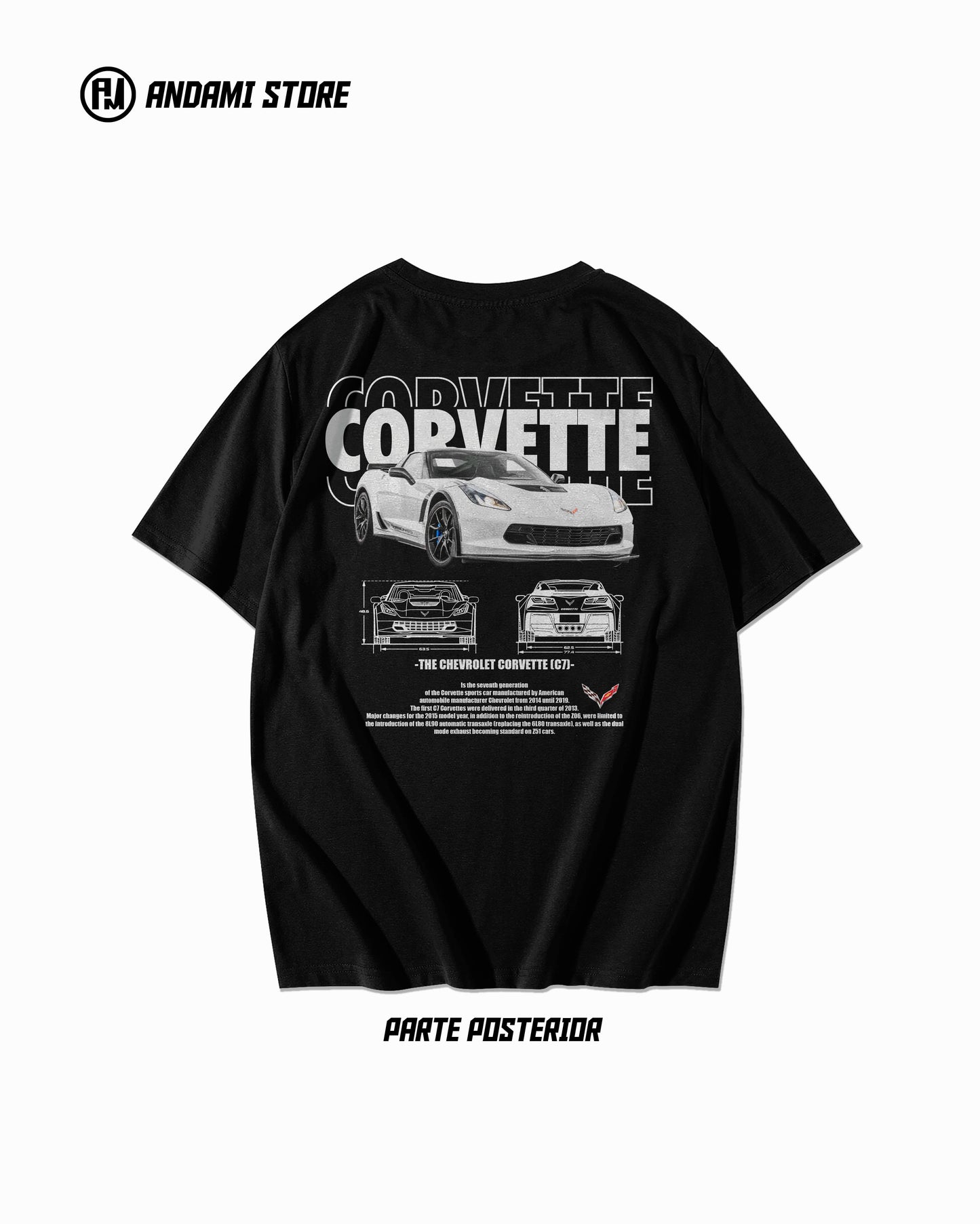 Camiseta Corvette C7