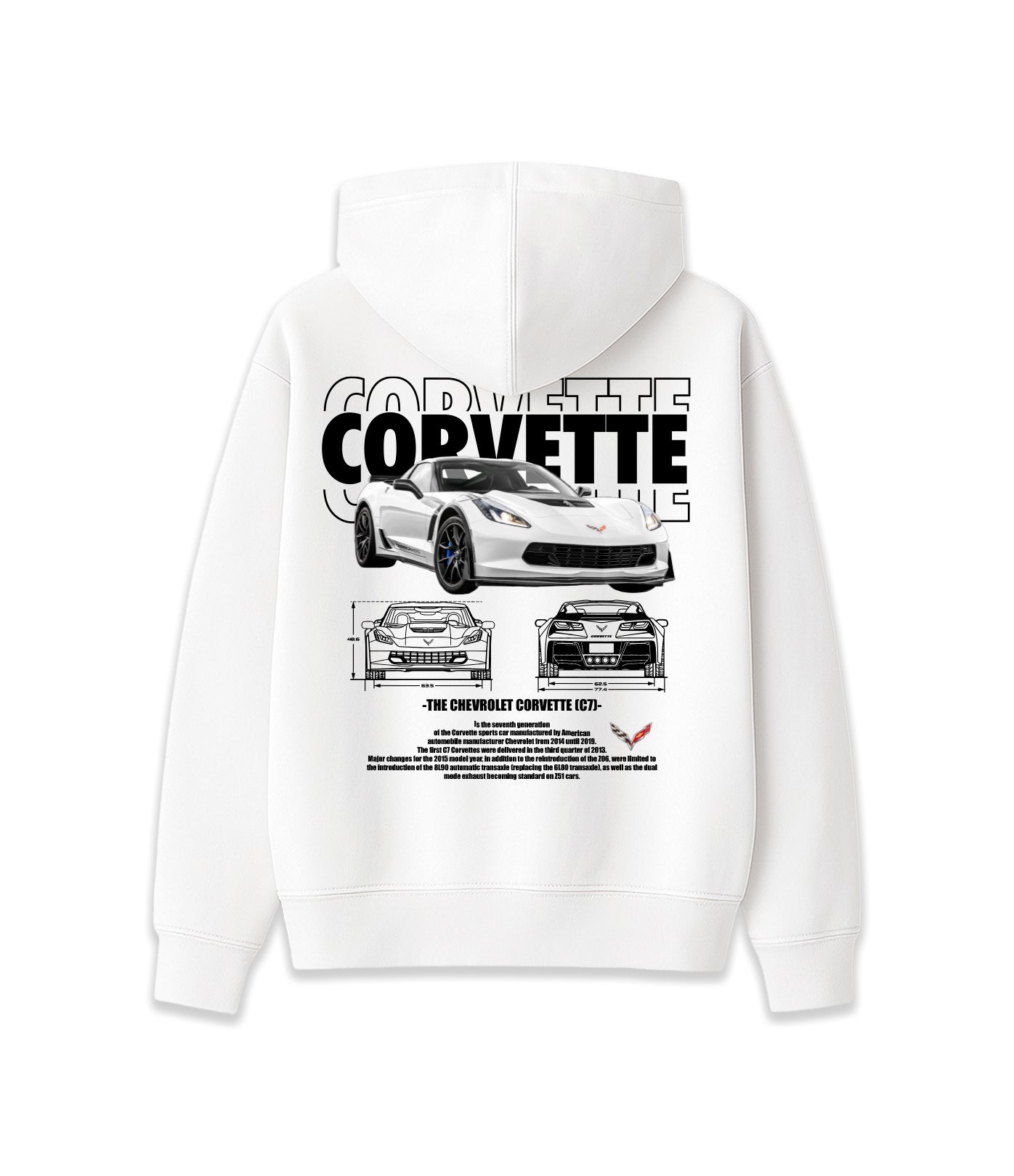 Hoodie Corvette C7