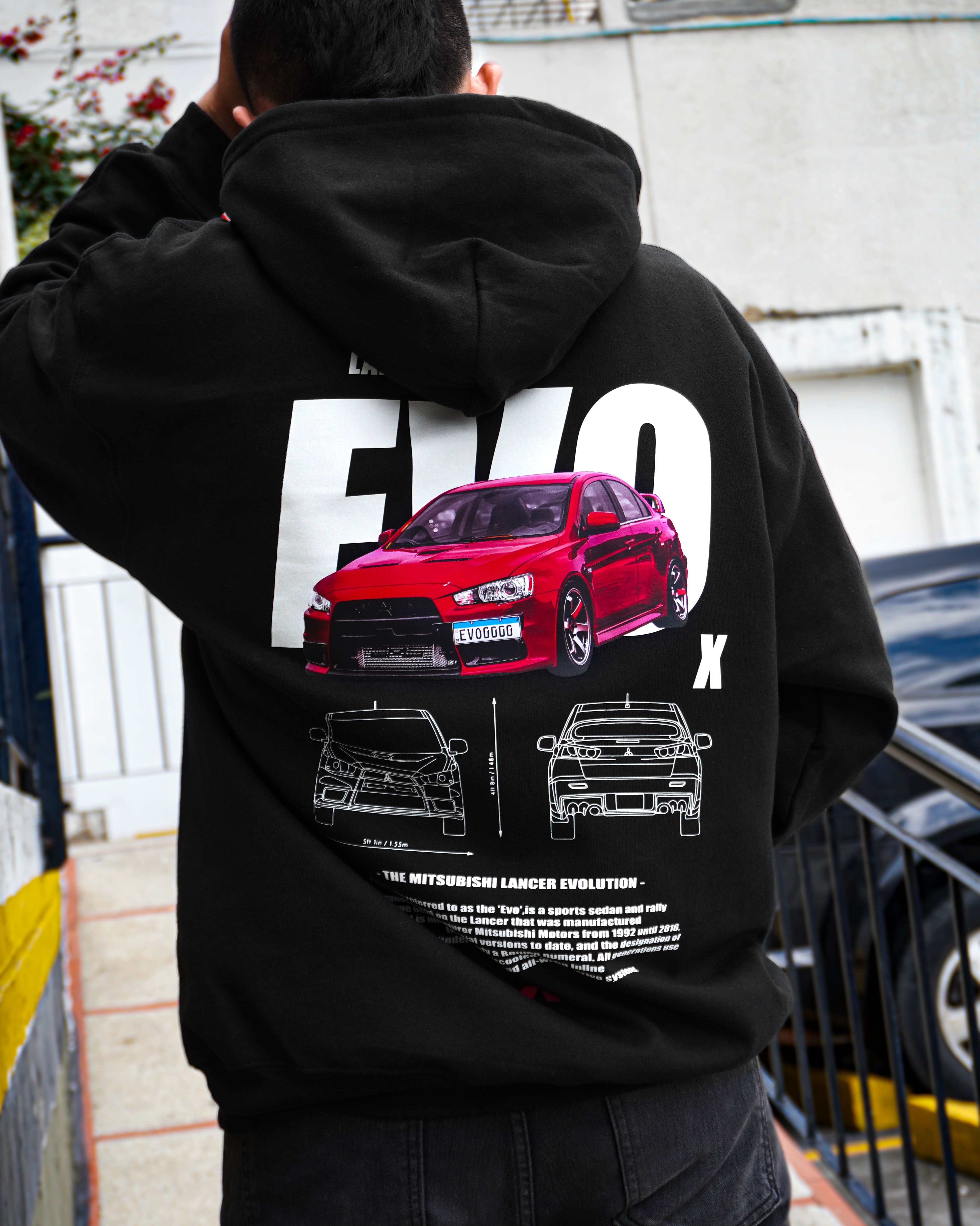 Hoodie Mitsubishi Lancer evo X Andamistore