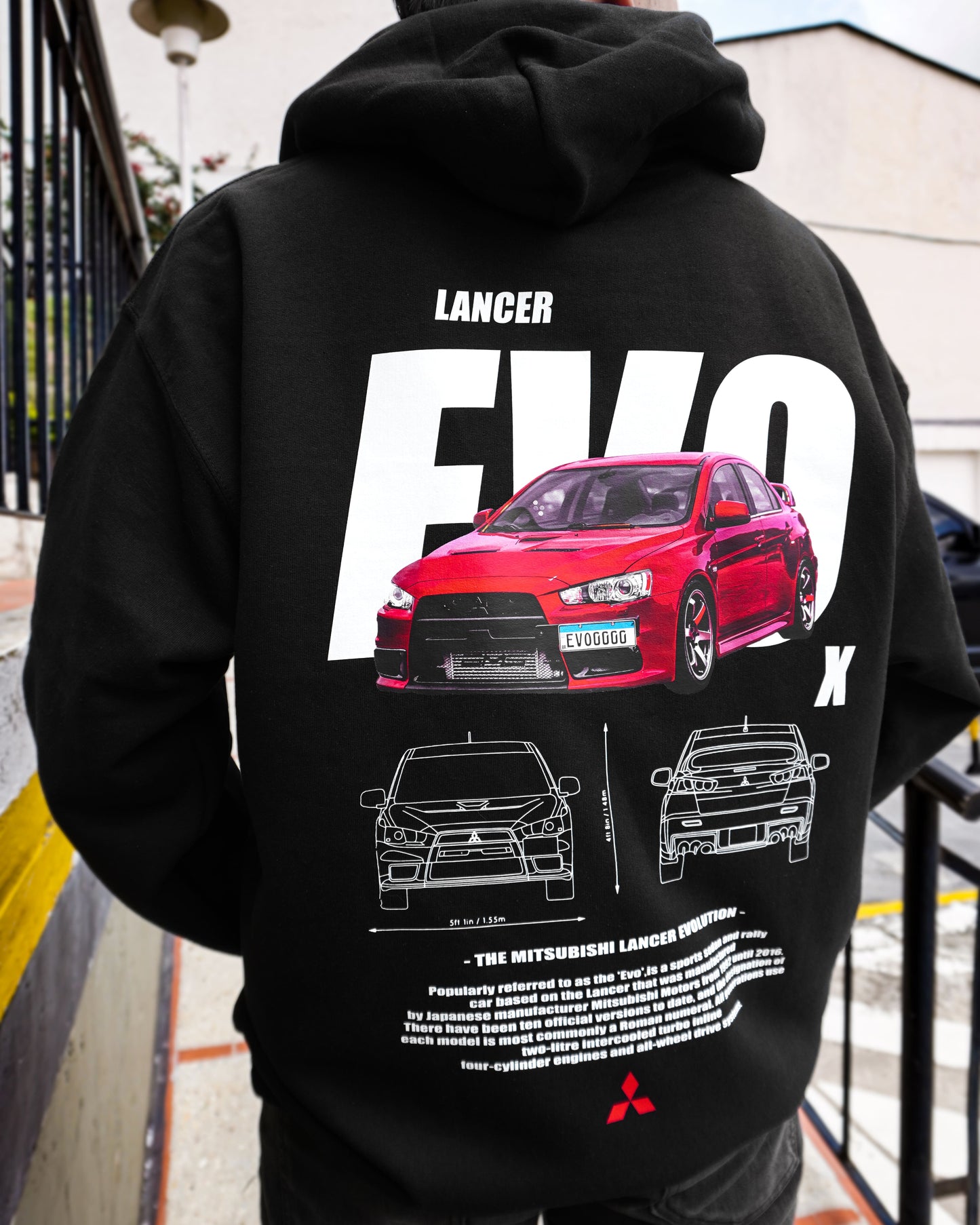 Hoodie Mitsubishi Lancer evo X