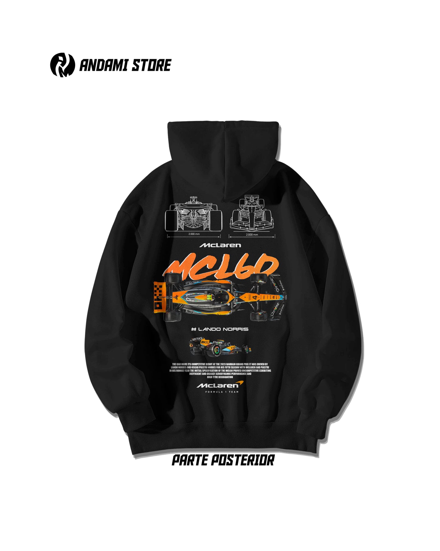 Hoodie Mclaren MCL60