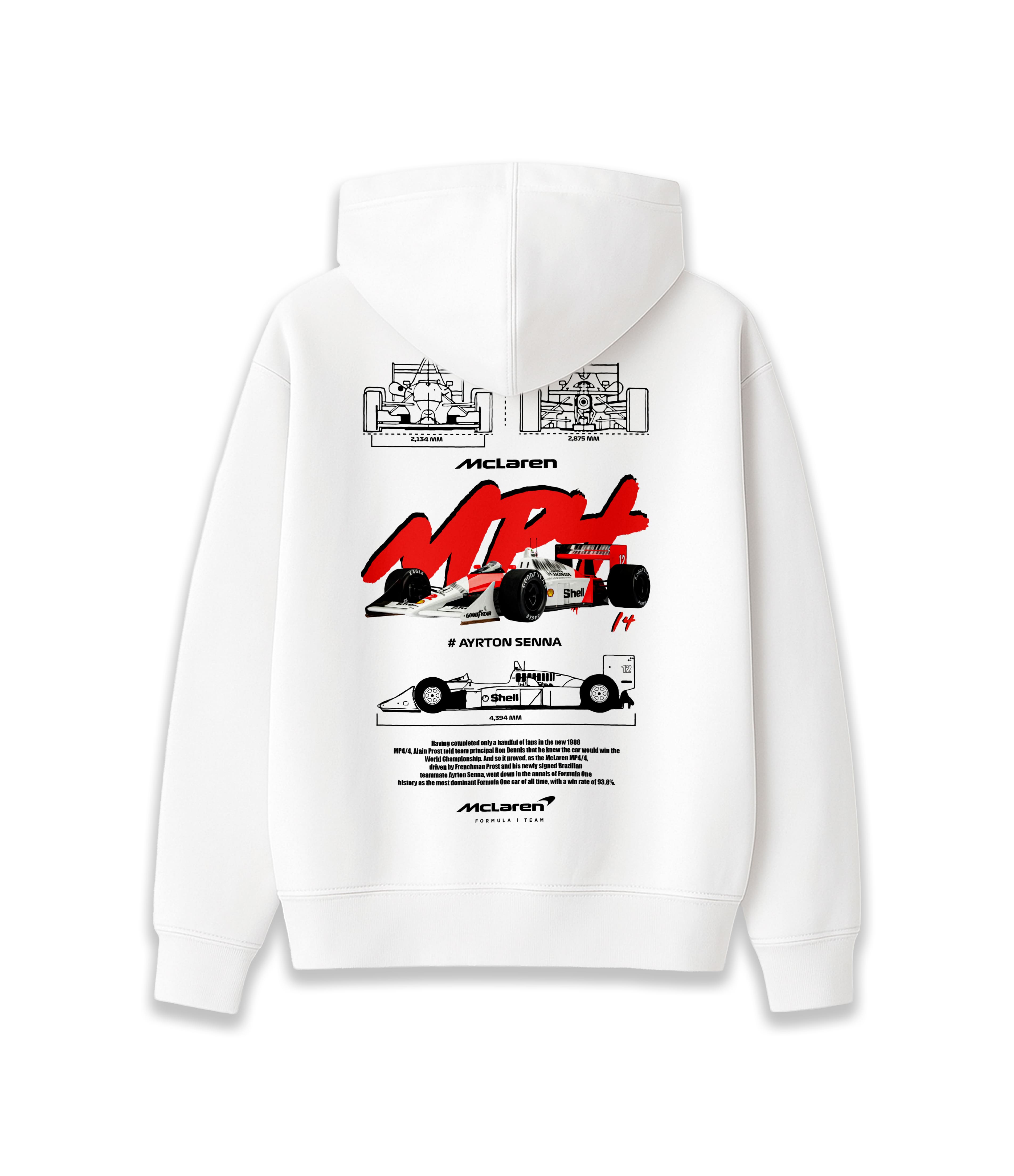 Mclaren mp4/4 - Hoodie