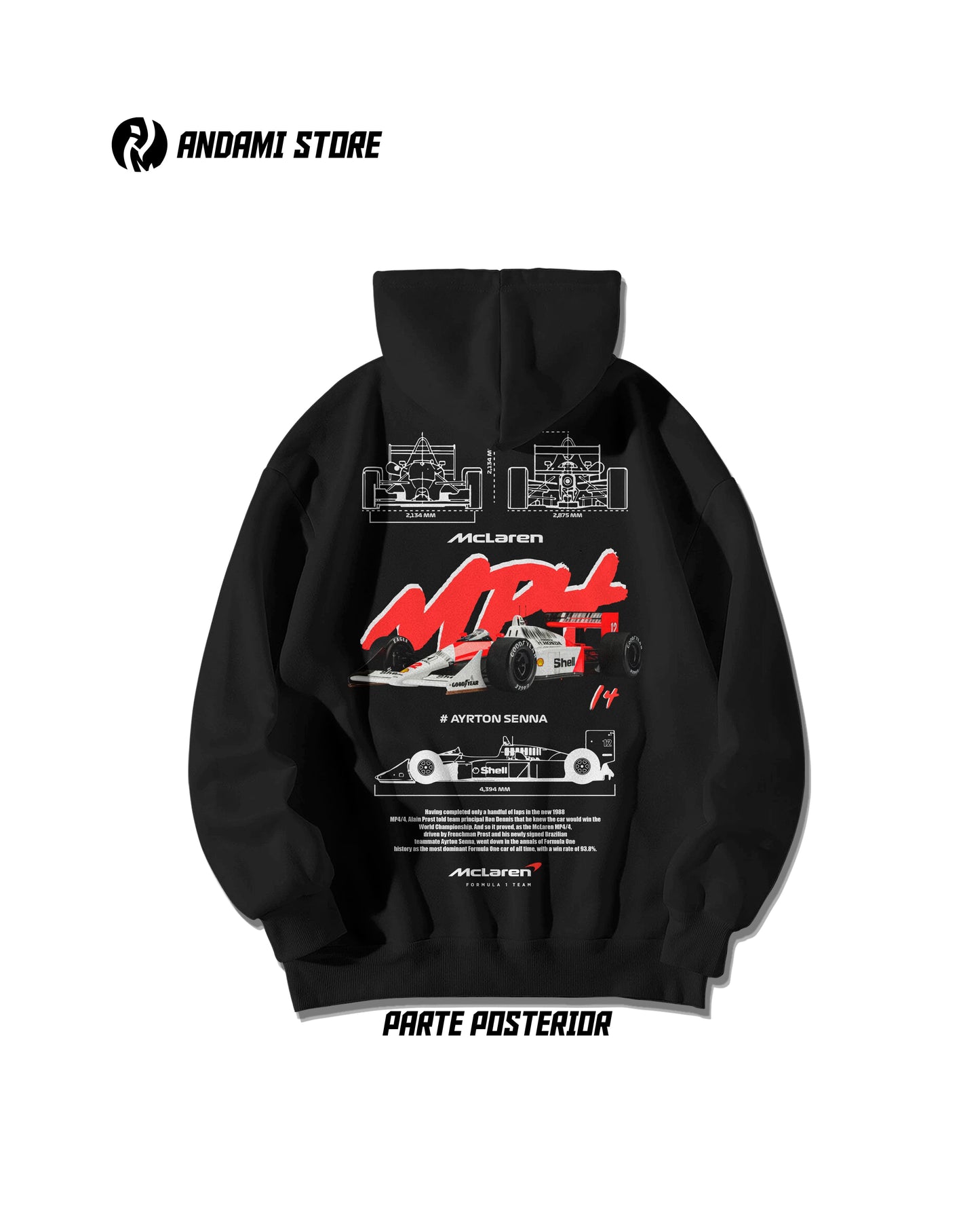 Hoodie Mclaren Mp4/4