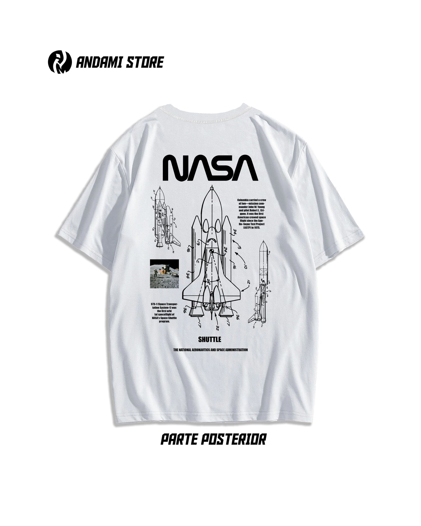 Camiseta Nasa STS-1