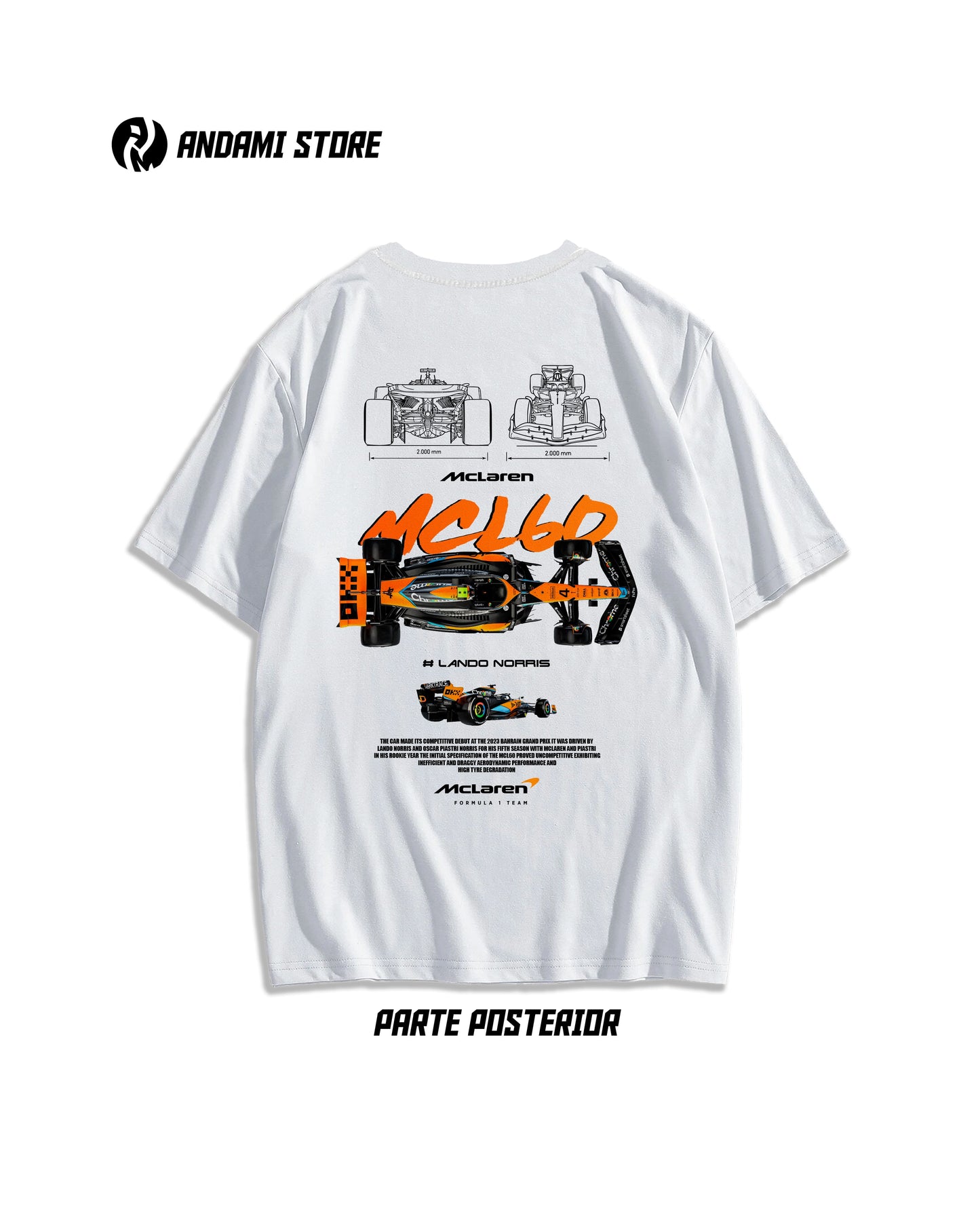 Camiseta Mclaren MCL60