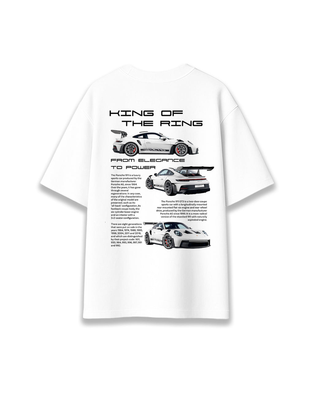 Porsche king - Camiseta