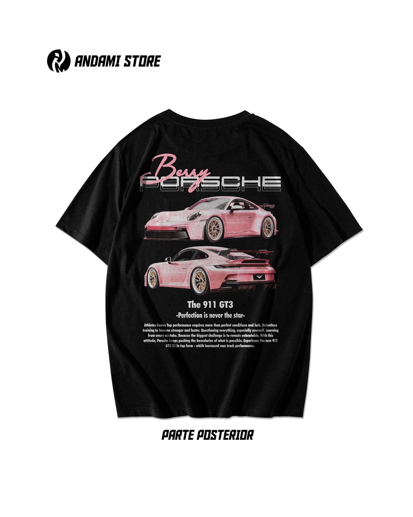 Camiseta Porsche pink