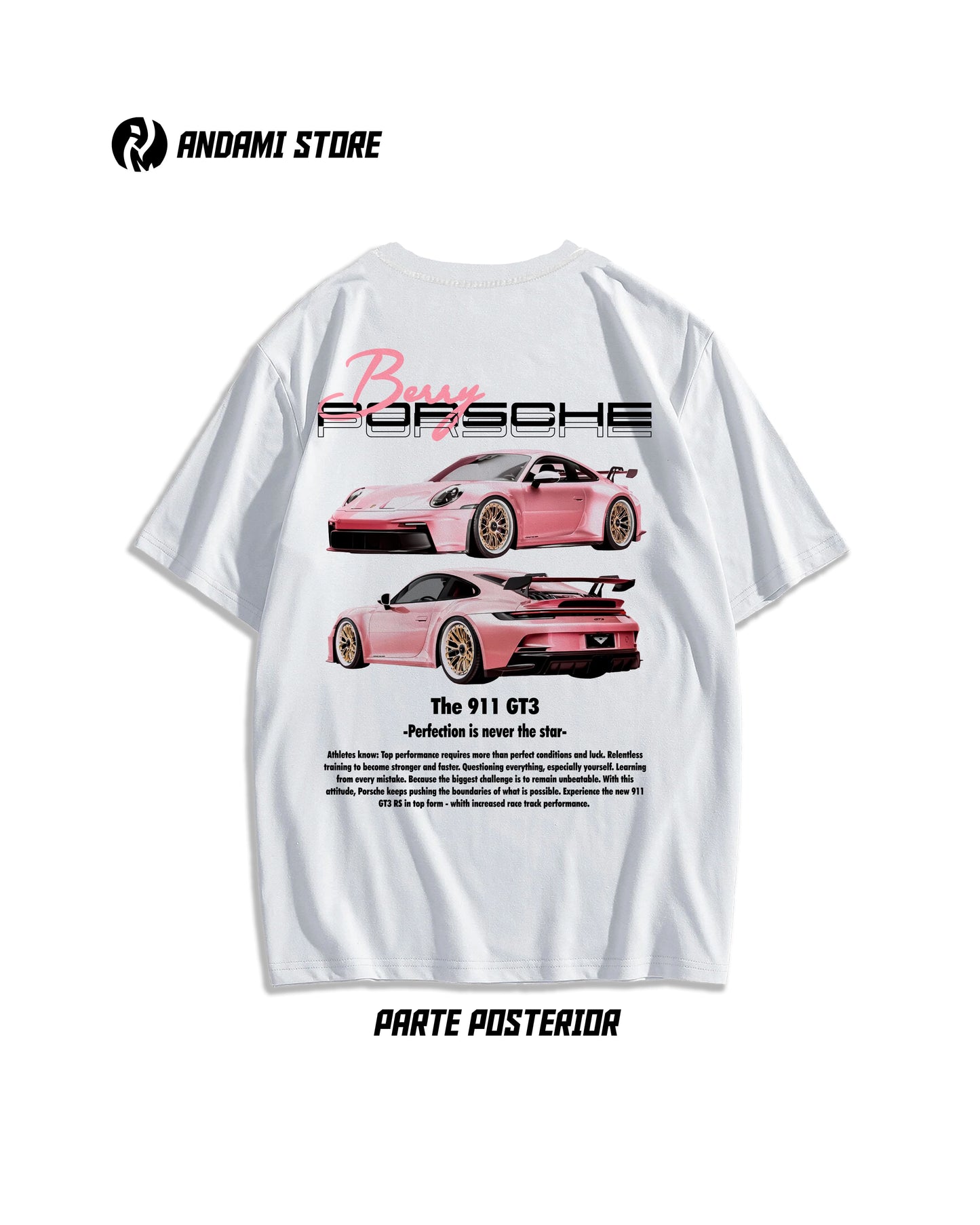 Camiseta Porsche pink