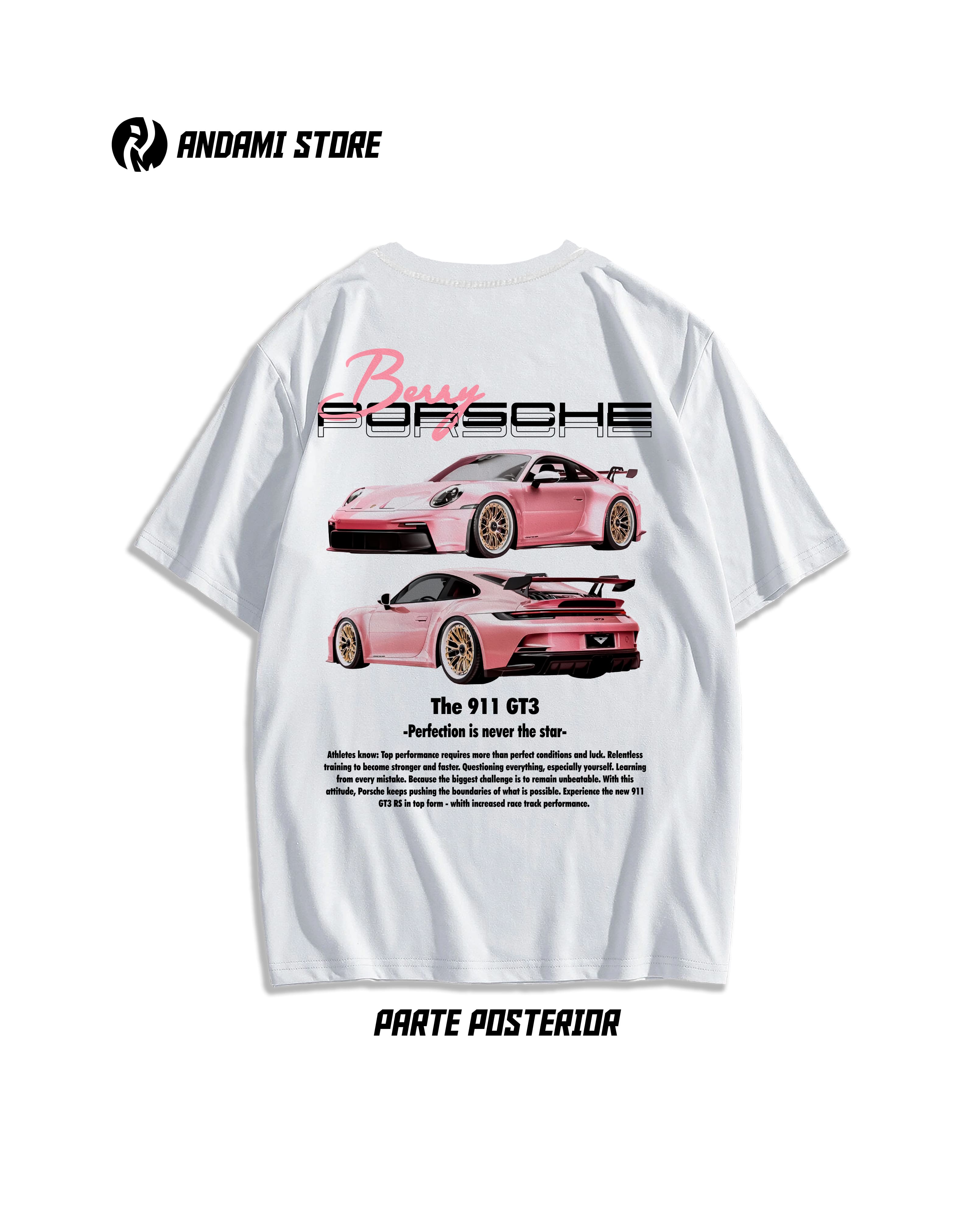 Porsche pink - Camiseta