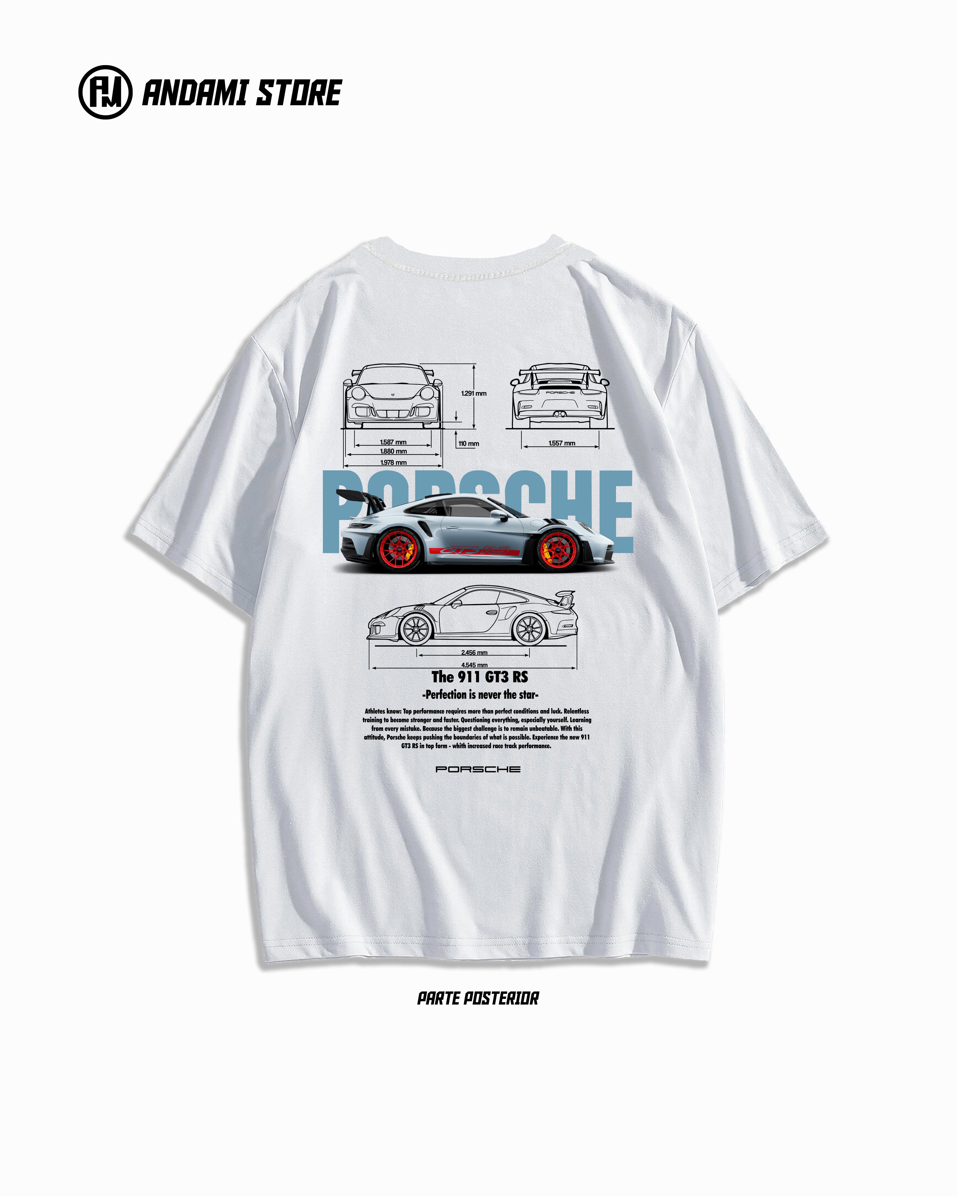 Porsche GT3 RS extended - Camiseta
