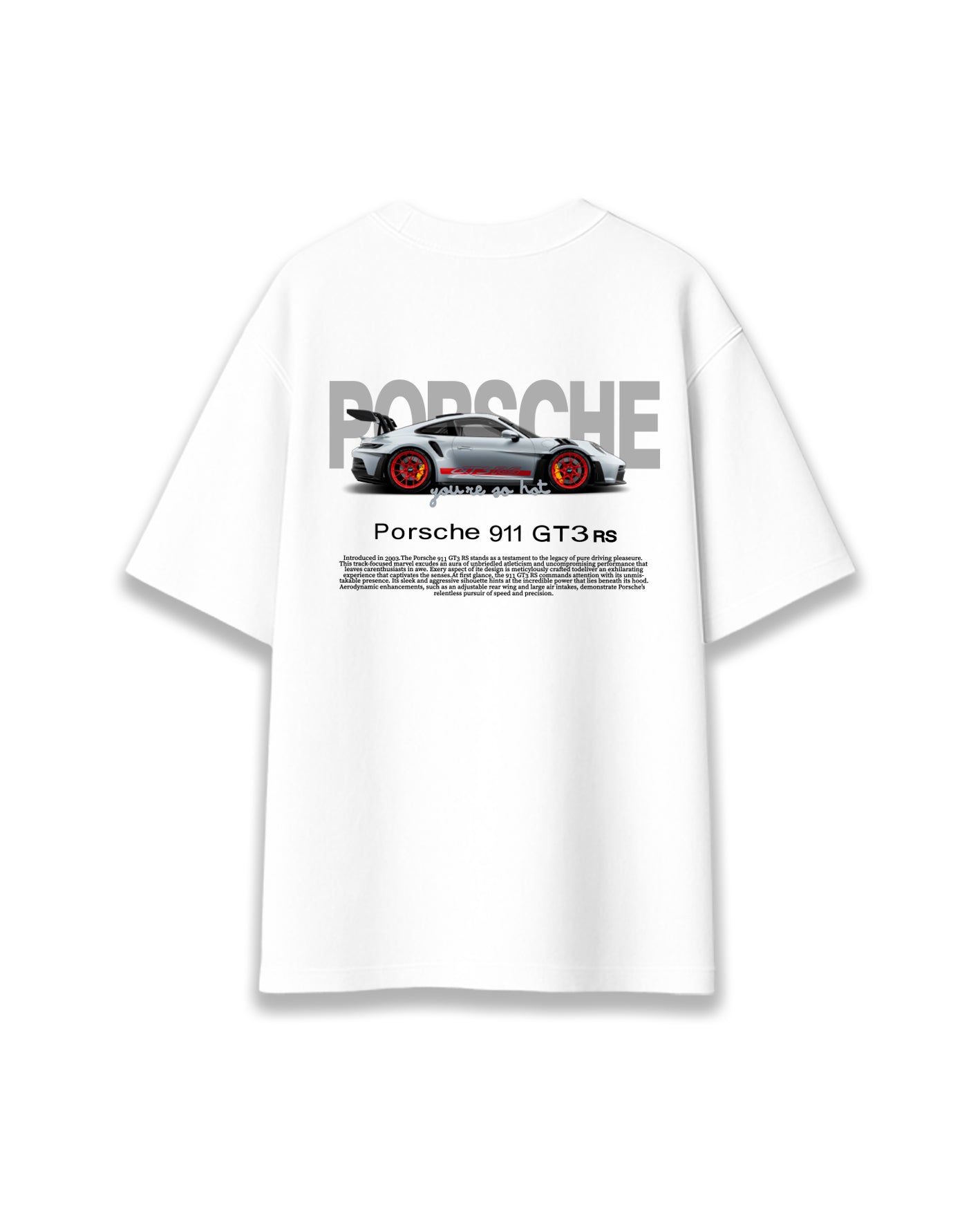 Porsche 911 GT3 RS - Camiseta