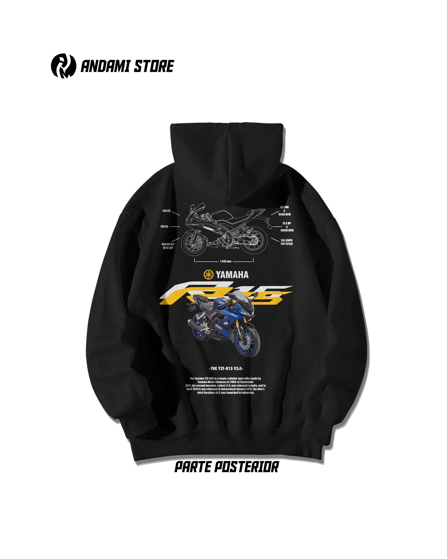 Hoodie Yamaha R15