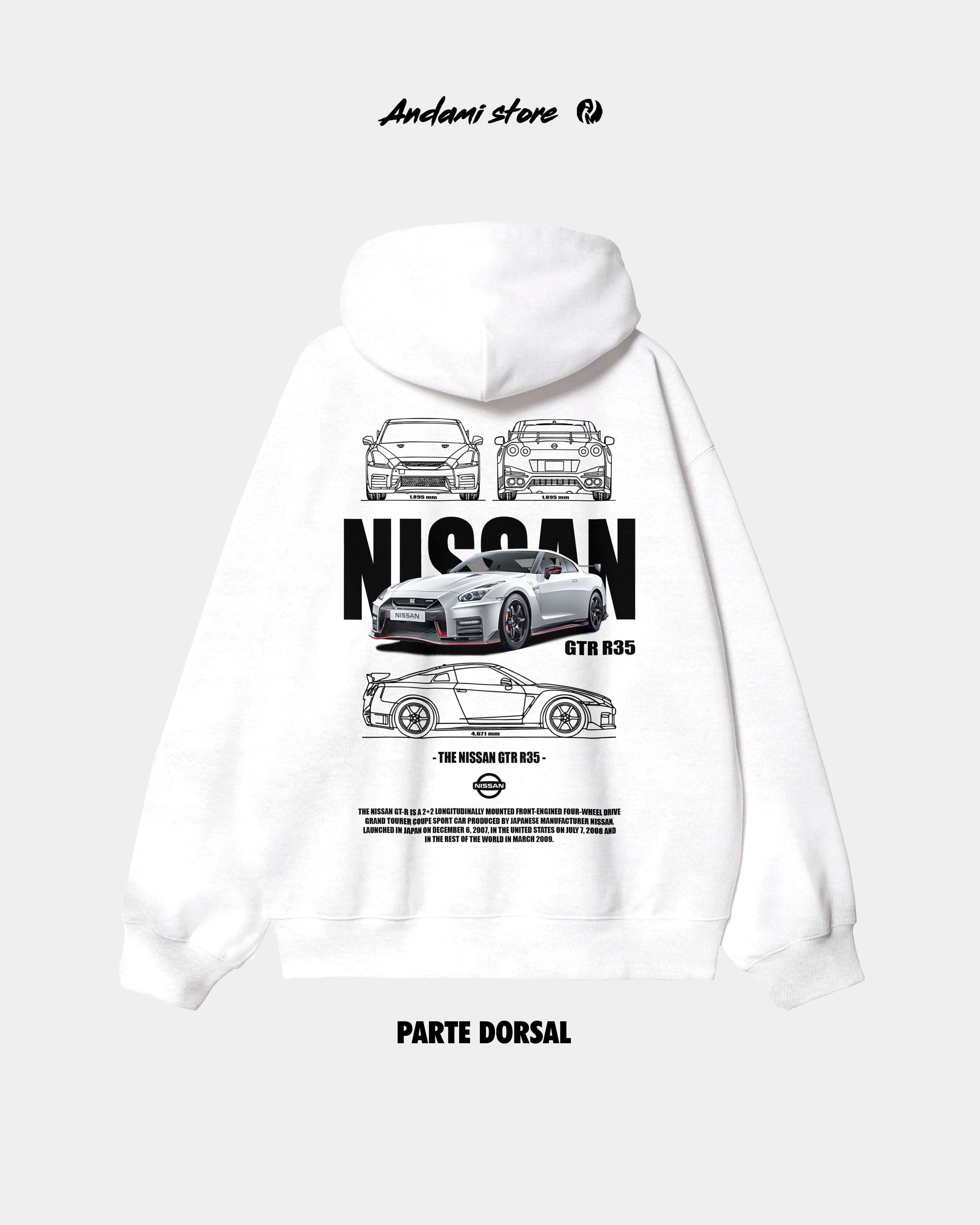 Hoodie Nissan gtr R35
