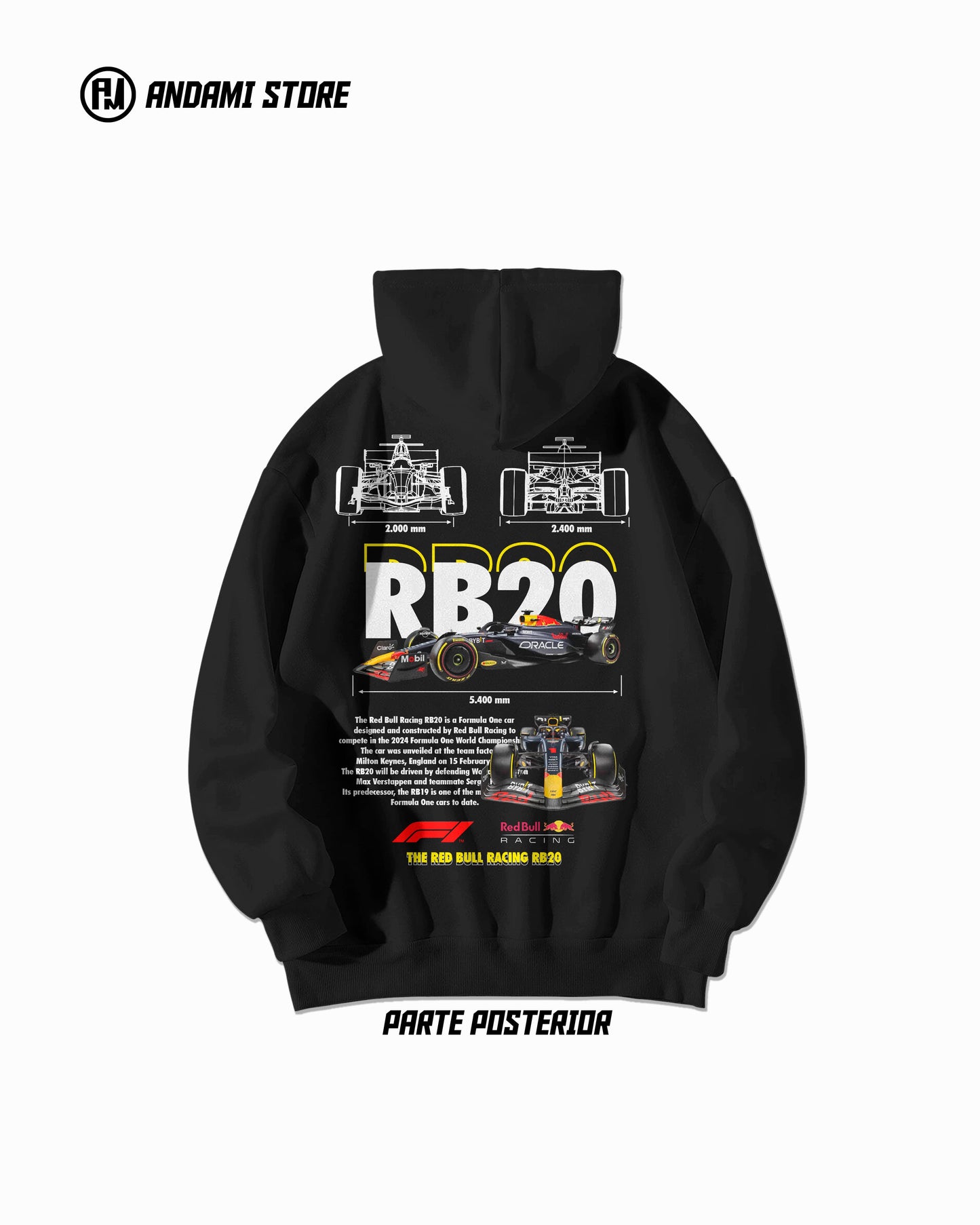 Hoodie RB20 F1