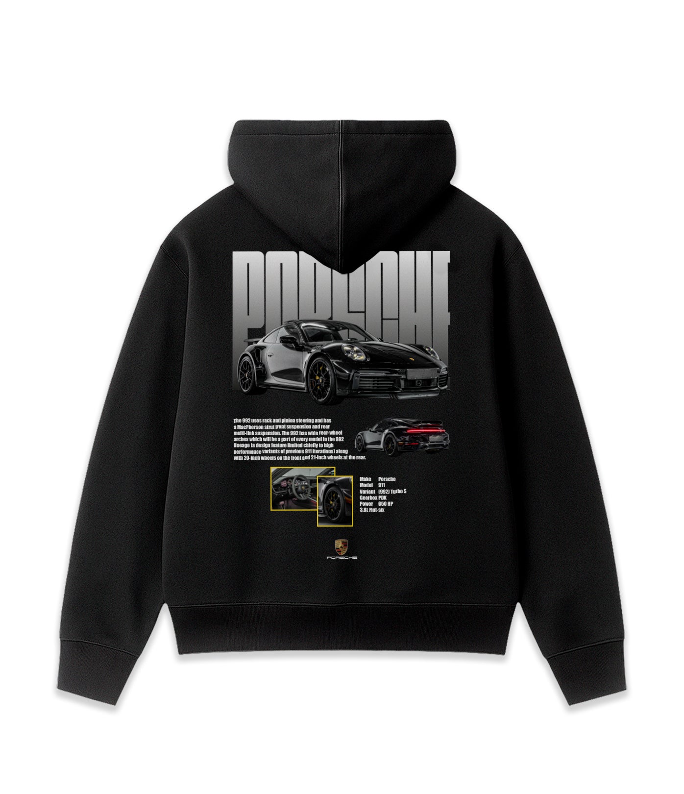 Hoodie Porsche 911 Turbo S