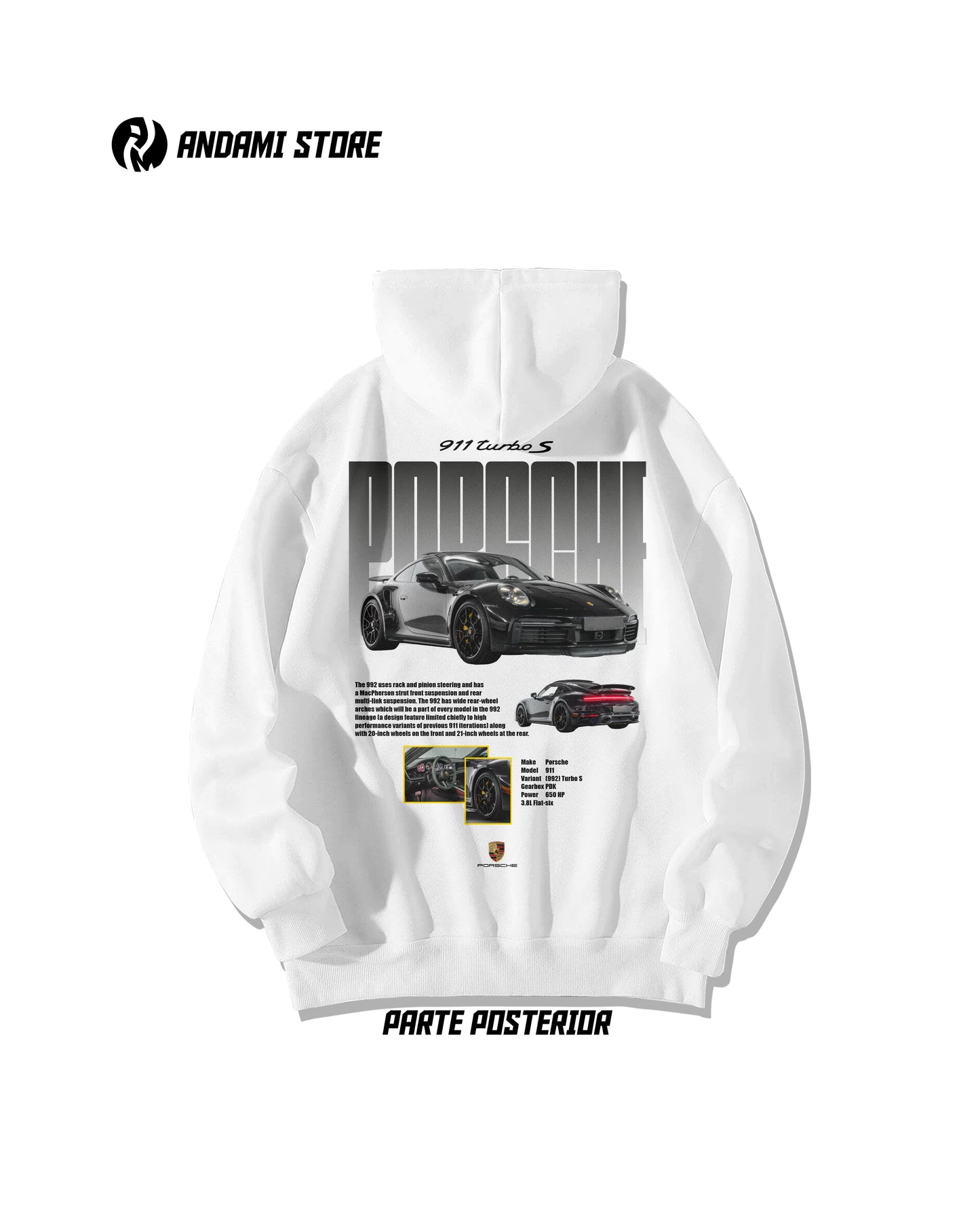 Hoodie Porsche 911 Turbo S